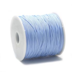 Polyesterová šňůra 0,8 mm, 1 metr, světle modrá