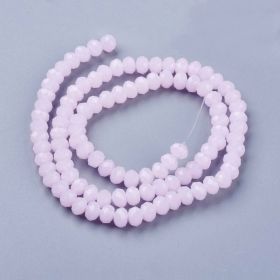 Slavík 6x4 mm, 94 ks, ledová růžová