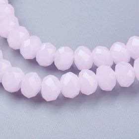 Slavík 6x4 mm, 94 ks, ledová růžová