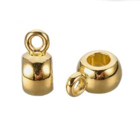 Závěs 9x5,8 mm, 20 ks, zlatý