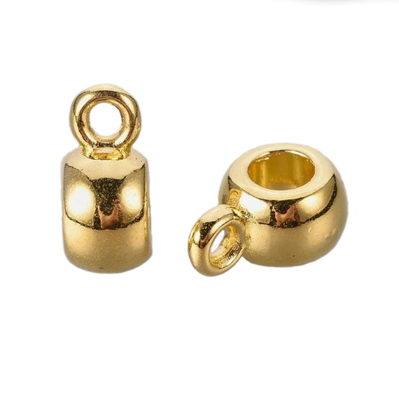 Závěs 9x5,8 mm, 20 ks, zlatý