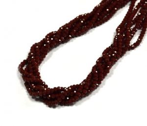 Slavík 6x4 mm, 98 ks, plnobarevná tmavě červená