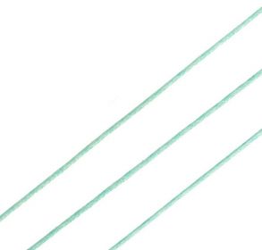 kopie Voskovaná šňůra 1 mm, 1 m, tmavý mentol