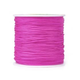 Polyesterová šňůra 0,8 mm, 1 metr, magenta