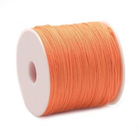 Polyesterová šňůra 0,8 mm, 1 metr, oranžová