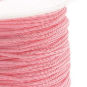 Polyesterová šňůra 0,8 mm, 1 metr, růžová
