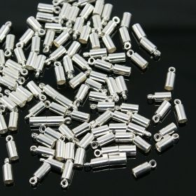 Koncovka 8x3 mm, vnitřní průměr 2 mm, 20 ks, platinová