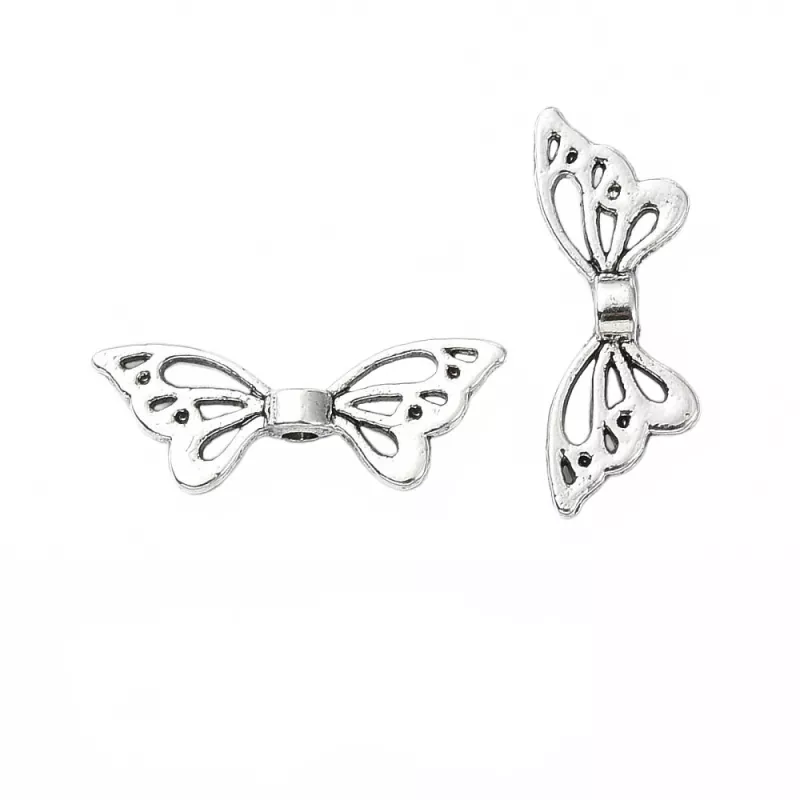 Andělská křídla 22x8x4 mm, starostříbro