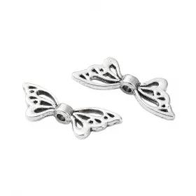 Andělská křídla 22x8x4 mm, 20 ks, starostříbro