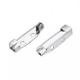 Brožový můstek z chirurgické oceli, 19x4,5x5 mm, 10 ks
