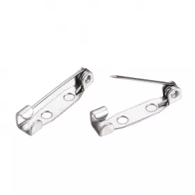 Brožový můstek z chirurgické oceli, 19x4,5x5 mm, 10 ks