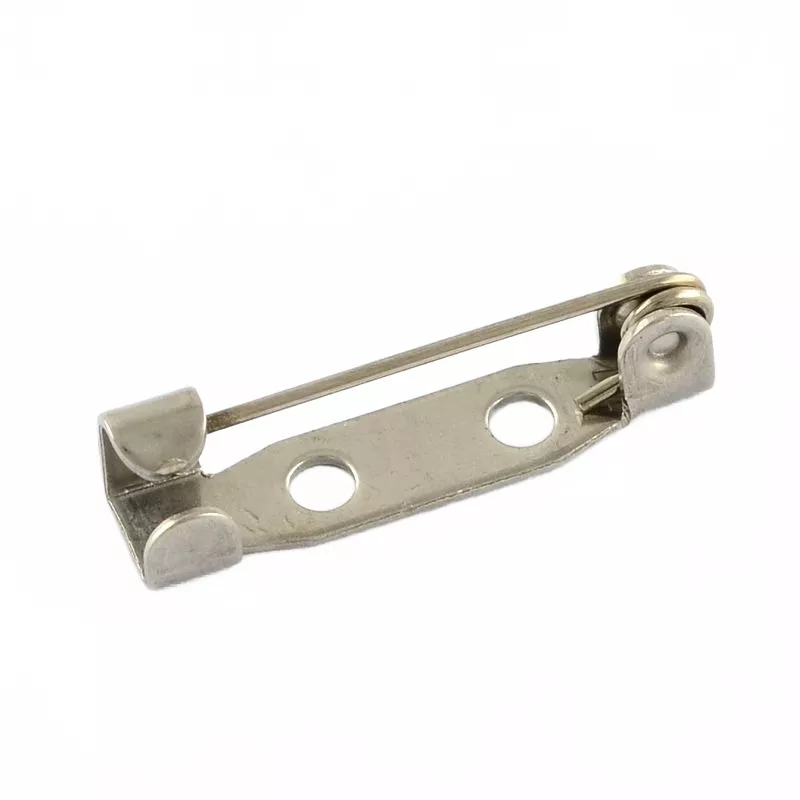 Brožový můstek z chirurgické oceli, 25x5x6 mm, 10 ks
