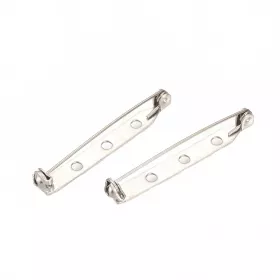 Brožový můstek z chirurgické oceli, 26,5x5x8,5 mm, 10 ks