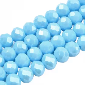Slavík 3x2 mm, 148 ks, plnobarevná modrá s lustrovým pokovem