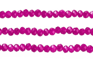 Slavík 4x3 mm, 120 ks, tmavá magenta