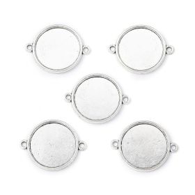 Spojovací díl 30x23 mm mm s lůžkem 20 mm, 10 ks, starostříbro