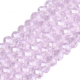 Slavík 3x2 mm, 150 ks, růžová s lustrovým pokovem