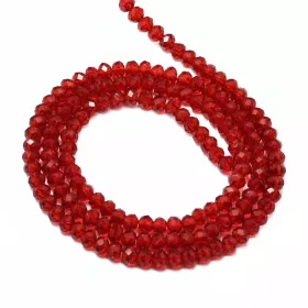 Slavík 3x2 mm, 122 ks, červená