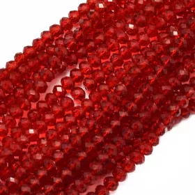 Slavík 3x2 mm, 122 ks, červená