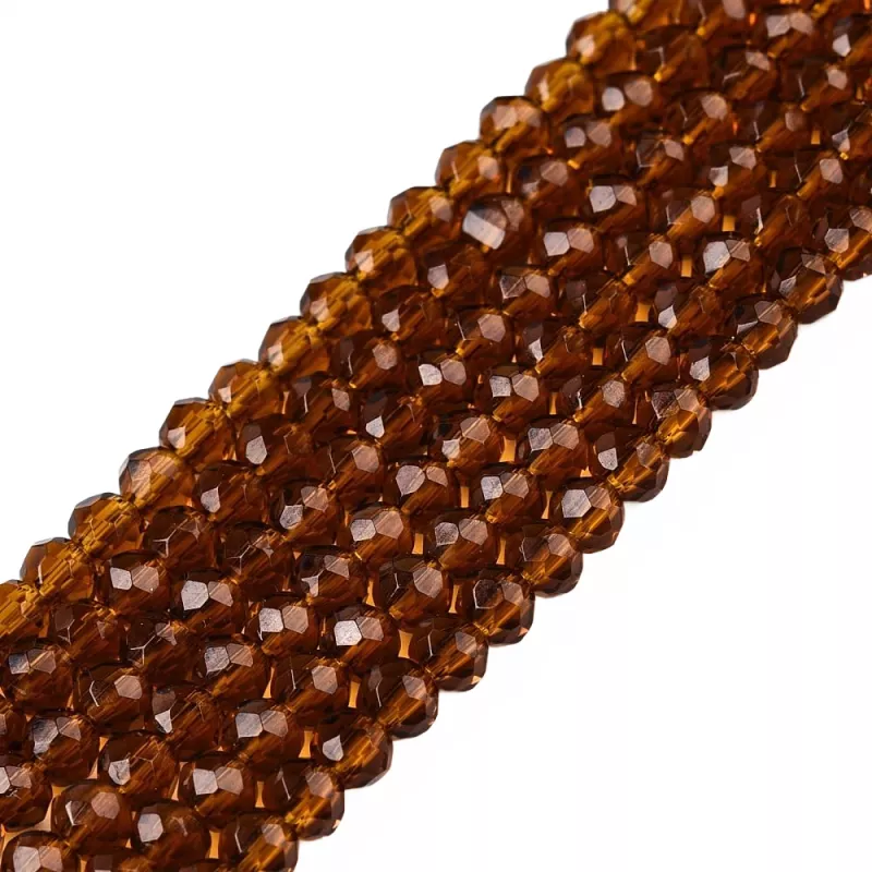 Slavík 3x2 mm, 146 ks, hnědá