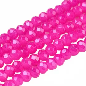 Slavík 3x2 mm, 150 ks, fuchsiová