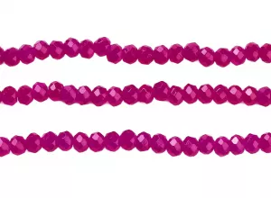 Slavík 3x2 mm, 150 ks, tmavá magenta