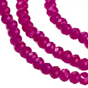 Slavík 3x2 mm, 150 ks, tmavá magenta