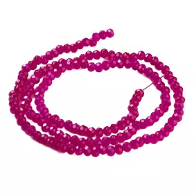 Slavík 3x2 mm, 150 ks, tmavá magenta