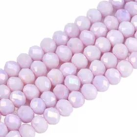 Slavík 4,5x3,5 mm, 106 ks, plnobarevná lila s AB pokovem