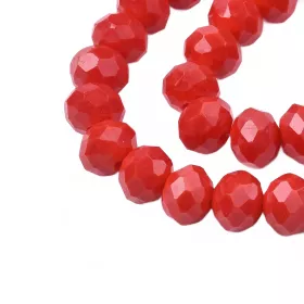 Slavík 8x6 mm, 66 ks, plnobarevná červená