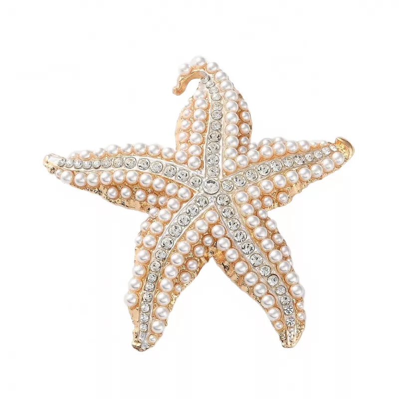 Brož mořská hvězdice 68x68 mm