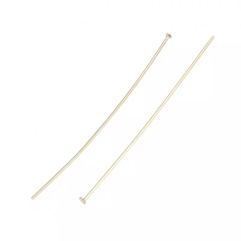 Ketlovací jehla 50x0,7 mm, chirurgická ocel, 20 ks, zlatá barva