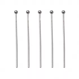 Ketlovací nýt s kuličkou 30x0,8 mm, chirurgická ocel, 20 ks