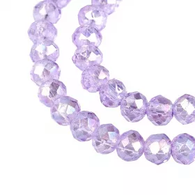 Slavík 3x2 mm, 104 ks, lila fialová s AB pokovem