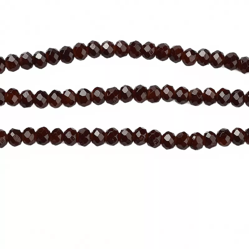 Slavík 3x2 mm, 140 ks, tmavě hnědá