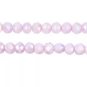 Slavík 4,5x3,5 mm, 106 ks, plnobarevná lila s AB pokovem