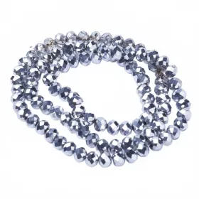 Slavík 4x3 mm, 105 ks, sříbrná