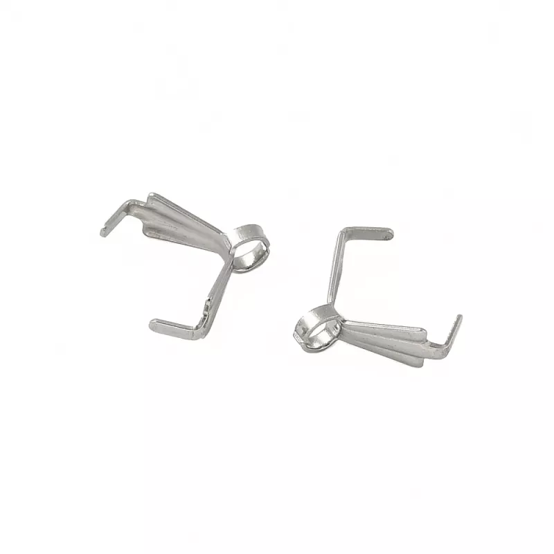 Šlupna s očkem z chirurgické oceli 304, 8x3x7,5 mm