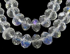 Slavík 3,5x3 mm, 105 ks, čirá s AB pokovem Slavík 3,5x3 mm, 105 ks, čirá s AB pokovem