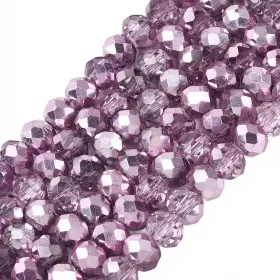 Slavík 4,5x4 mm, 112 ks, starorůžová se starorůžovým pokovem