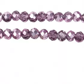 Slavík 4,5x4 mm, 112 ks, starorůžová se starorůžovým pokovem