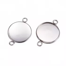 Spojovací díl s lůžkem 20 mm, chirurgická ocel 304