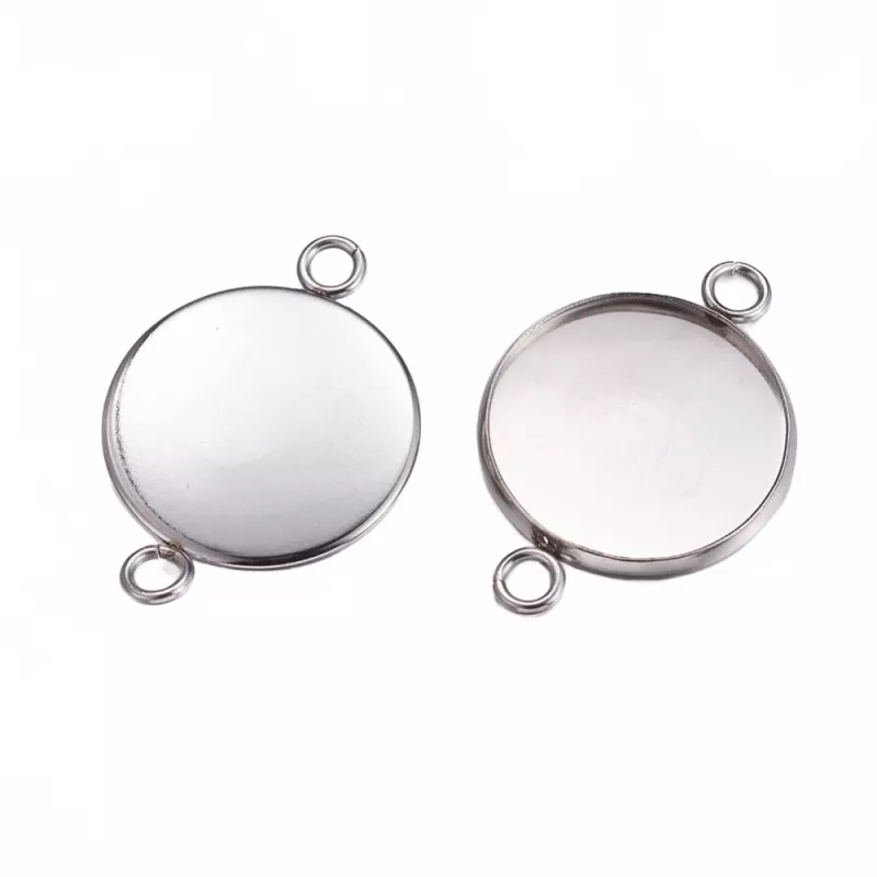 Spojovací díl s lůžkem 20 mm, chirurgická ocel 304