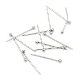 Ketlovací nýt s kuličkou 20x0,6 mm, 20 ks, chirurgická ocel