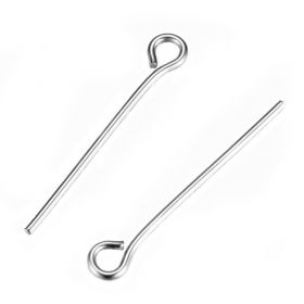 Ketlovací jehla 20x0,7 mm z chirurgické oceli, 100 ks